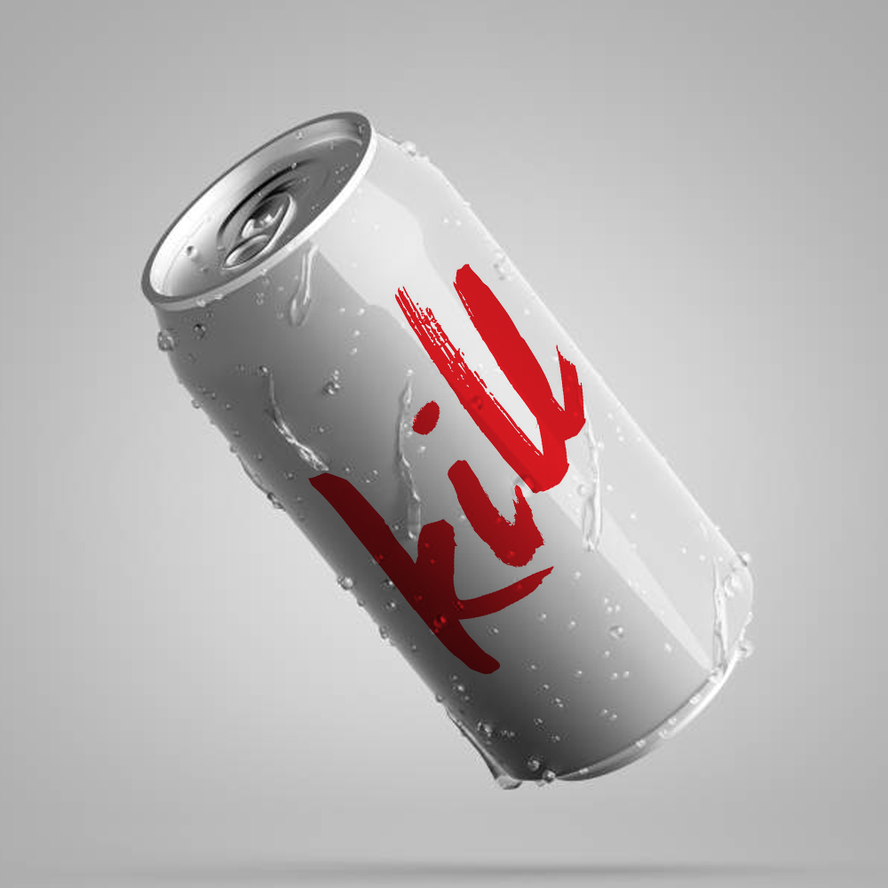 Kill Energy packaging