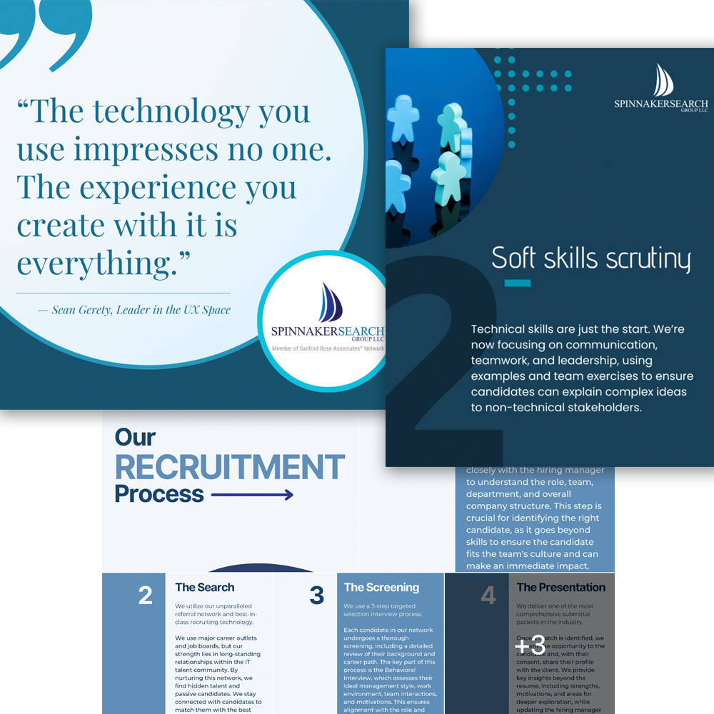 Spinnaker Search Group content design